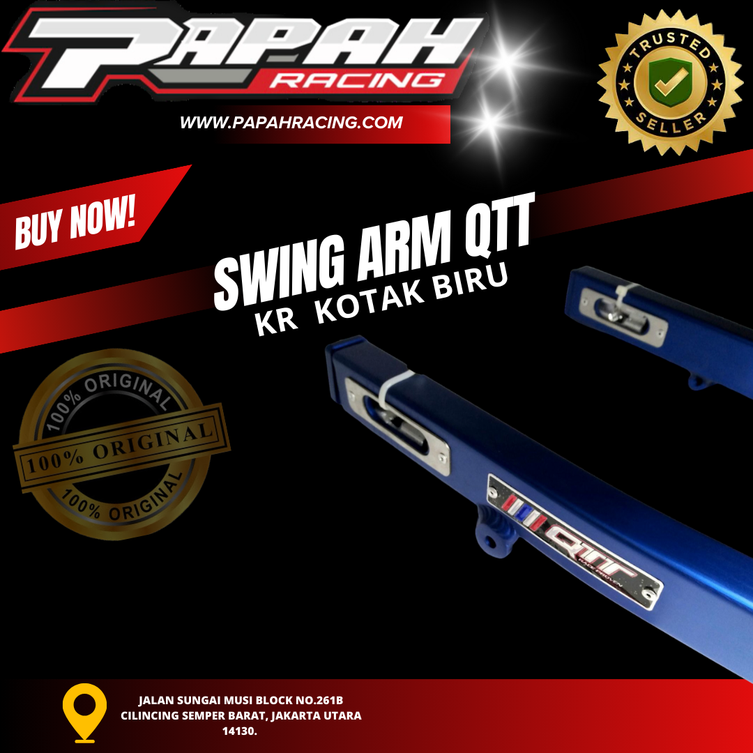SWING ARM QTT KR KOTAK BIRU